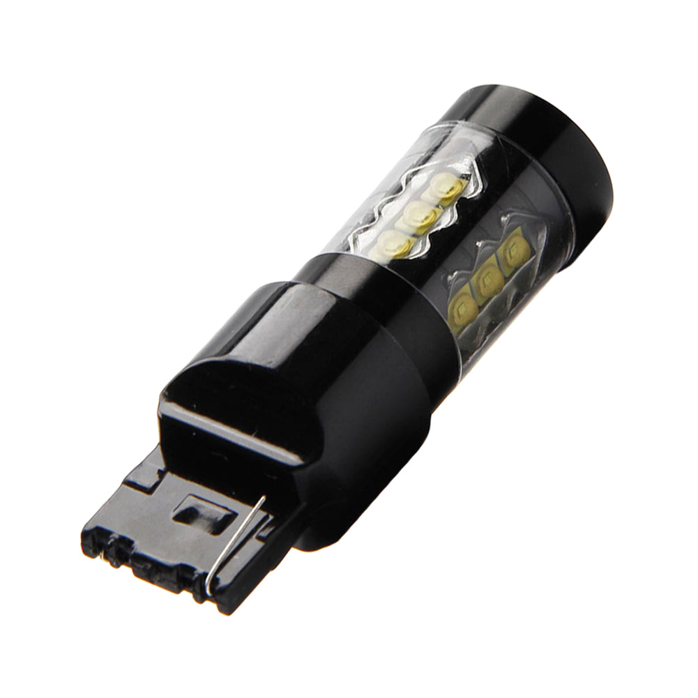 80W 7440 16SMD LED Aluminum Auto Car Turn Signal Lamp Bulb Brake Reverse Light