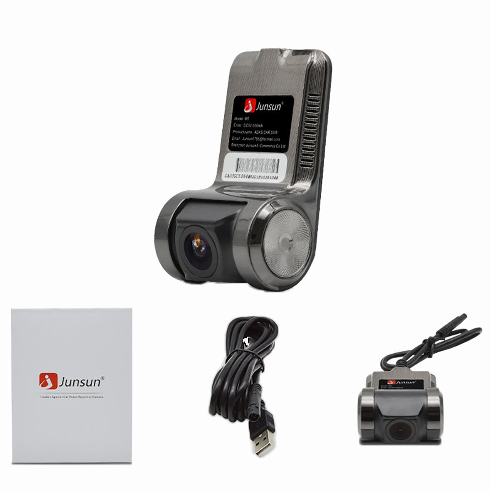 Junsun S500 ADAS Mini Car DVR Camera Full HD LDWS USB Video Recorder Dash Cam