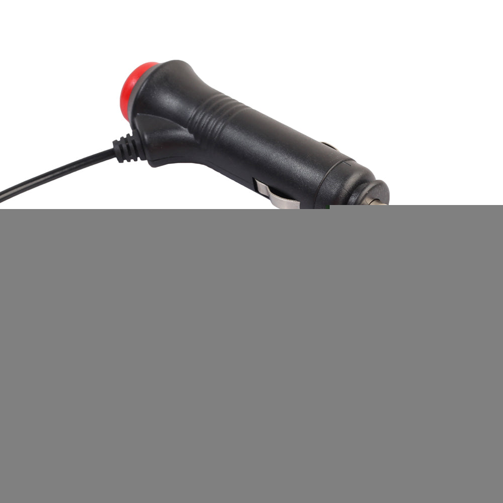 Car Motorcycle Cigarette Lighter Power Supply Adapter Plug Cable Switch Button