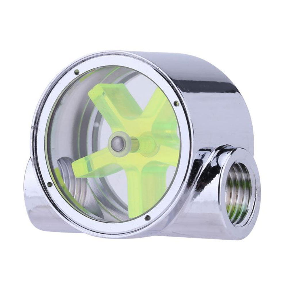 5-Leaves 20CFM Aluminium Water Flow Meter Impeller for PC Water-Cooling System