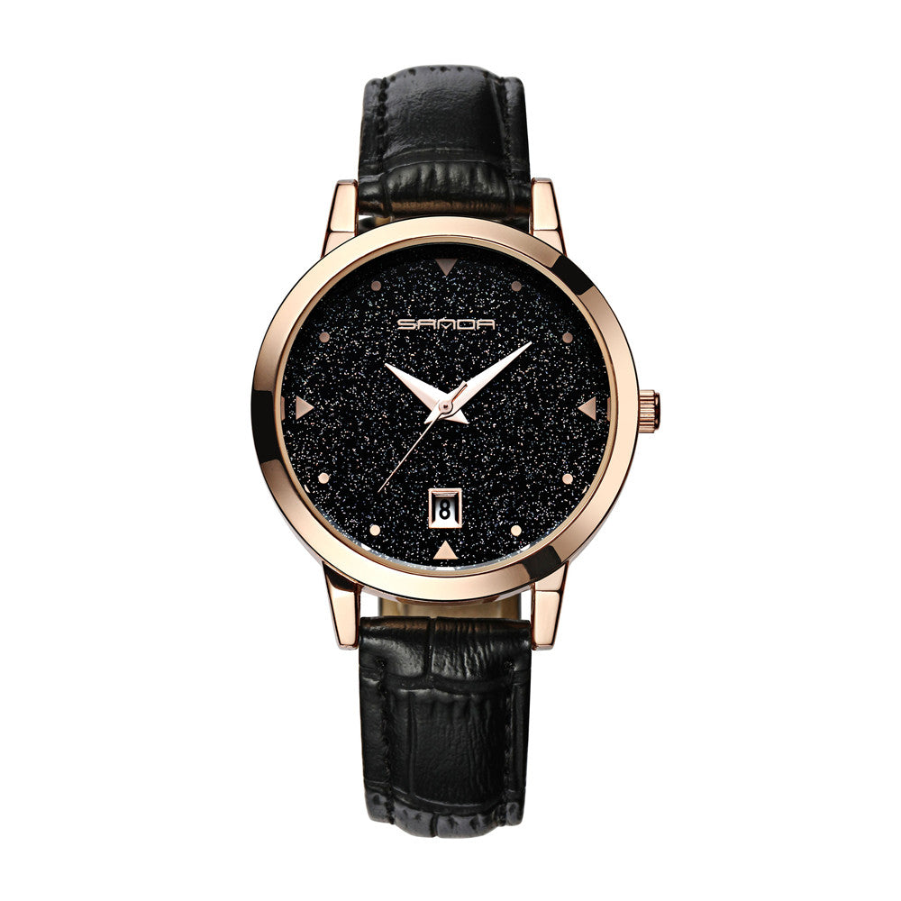 P194MTXdaige gypsophalan commuter OL wind female watch fashion leather strap
