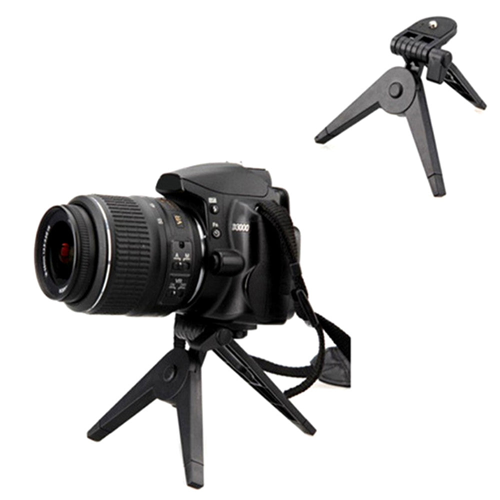 Portable Folding Mini Table Tripod for Nikon DSLR Camera Gopro Tripod SJCAM XiaoMi Yi 4K Mount Photography Accessories
