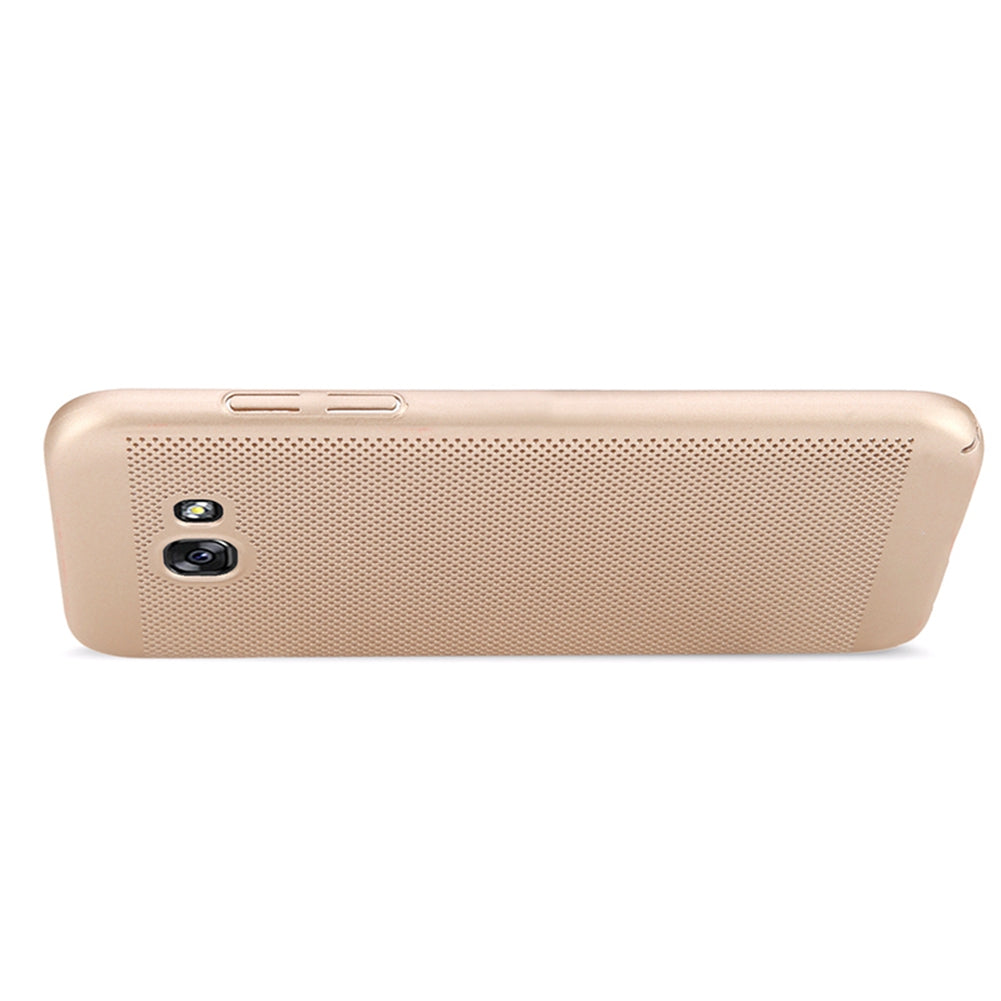 Utral Thin Samsung Galaxy A5 2017 Mesh Design Radiating Back Covers Super Light PC Hard Phone Case for Samsung A520