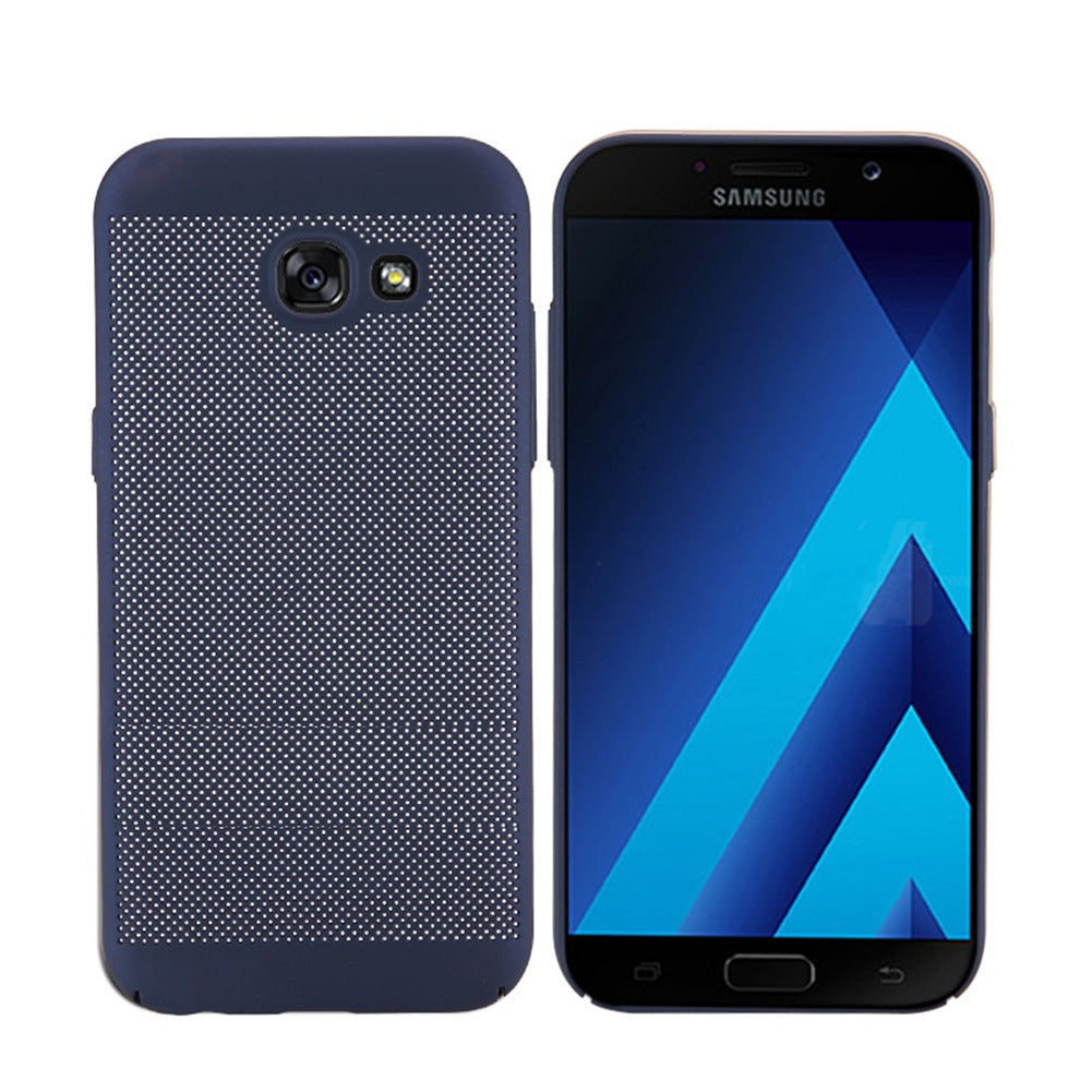 Utral Thin Samsung Galaxy A5 2017 Mesh Design Radiating Back Covers Super Light PC Hard Phone Case for Samsung A520