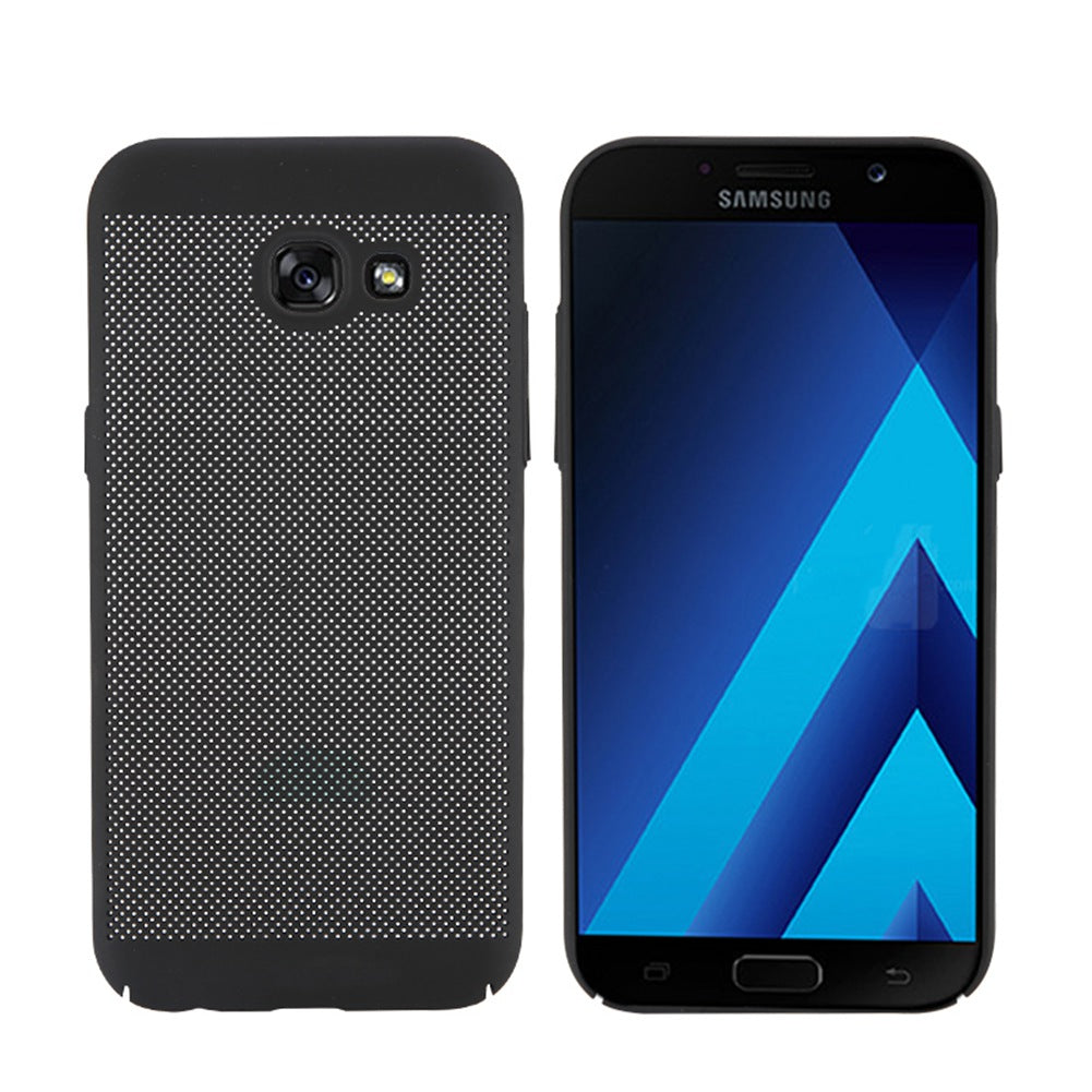 Utral Thin Samsung Galaxy A5 2017 Mesh Design Radiating Back Covers Super Light PC Hard Phone Case for Samsung A520