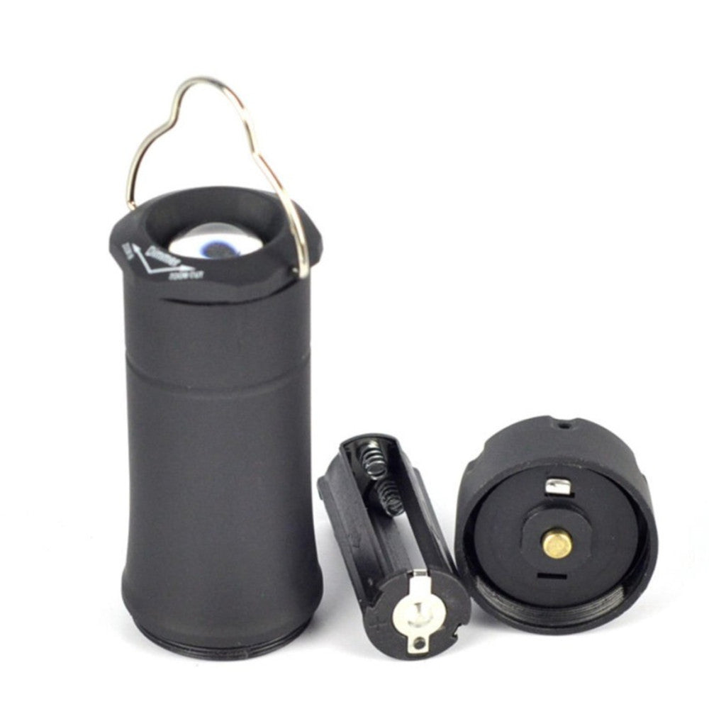 300 Lumens LED Flashlight Torch Camping Tent Lantern Light Lamp 3-Modes