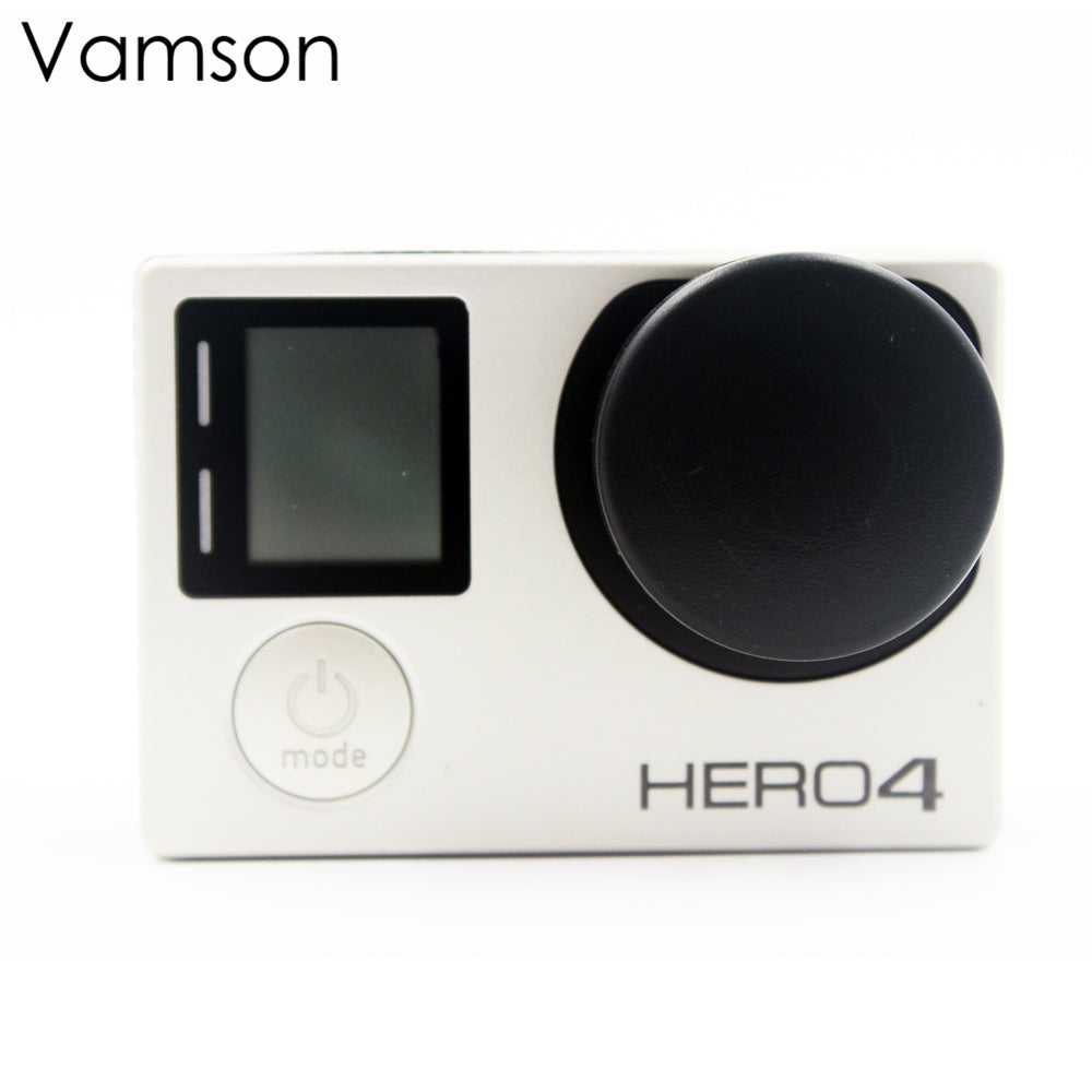 VP702 ABS Lens Cap Waterproof Shell Case Battery Cover Side Cover For Gopro Hero 3 Camera