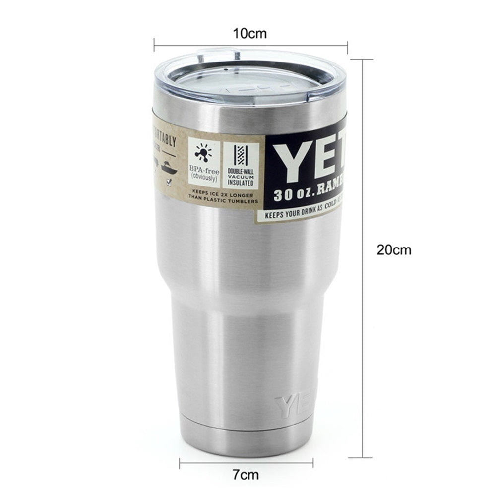 TETY Fashion Stainless Steel Thermal insulation Cup 900ML