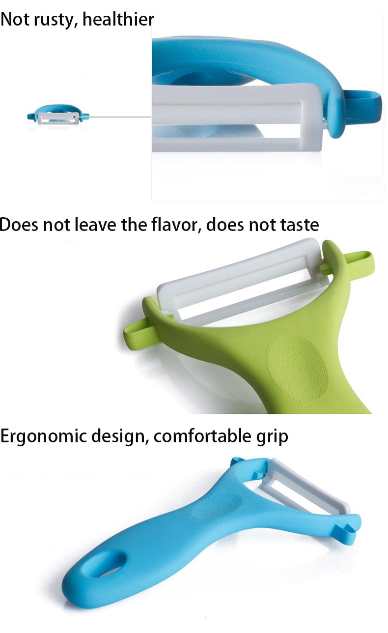 Ceramic Multifunctional 360 Degree Rotary Carrot Potato Peeler Melon Gadget Vegetable Fruit turnip Slicer Cutter Kitchen Tools