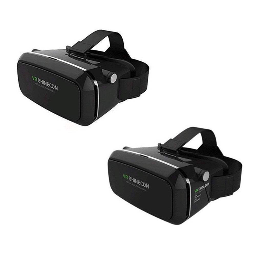 Shinecon VR Virtual Reality 3D Glasses Google Cardboard vrbox Headset Oculus VR BOX 2.0 Movie For 3.5-6.0' phone