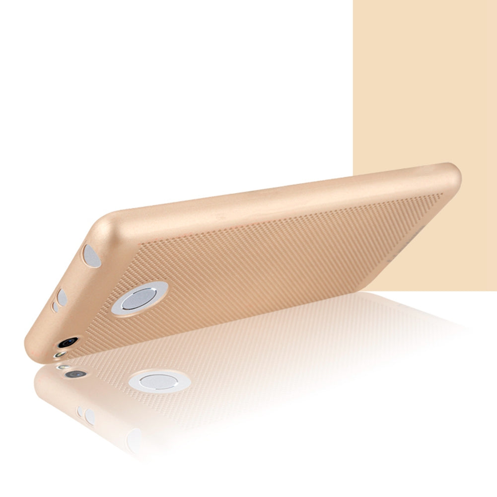 Utral Thin Xiaomi Redmi 3S Mesh Design Radiating Back Covers Super Light PC Hard Phone Case for Redmi 3S