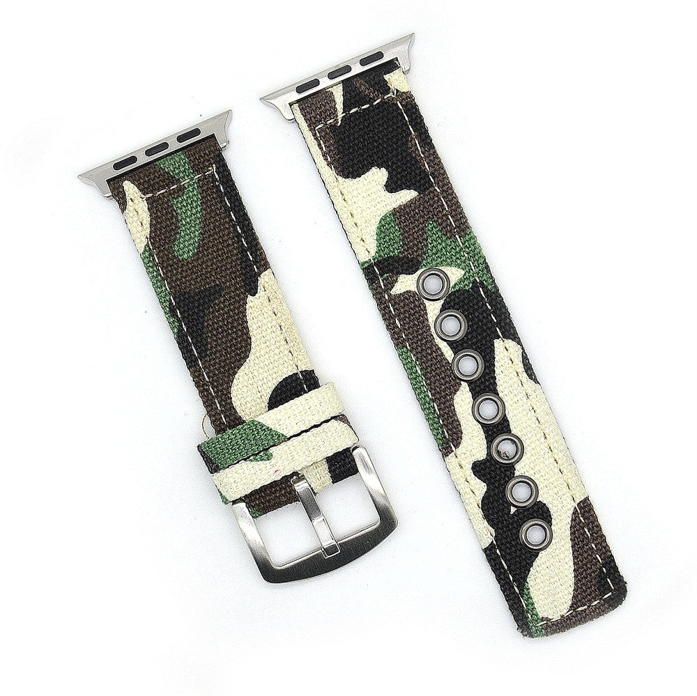 Local store Canvas Watch Band Strap For Apple Watch Series 3/2/1 42MM