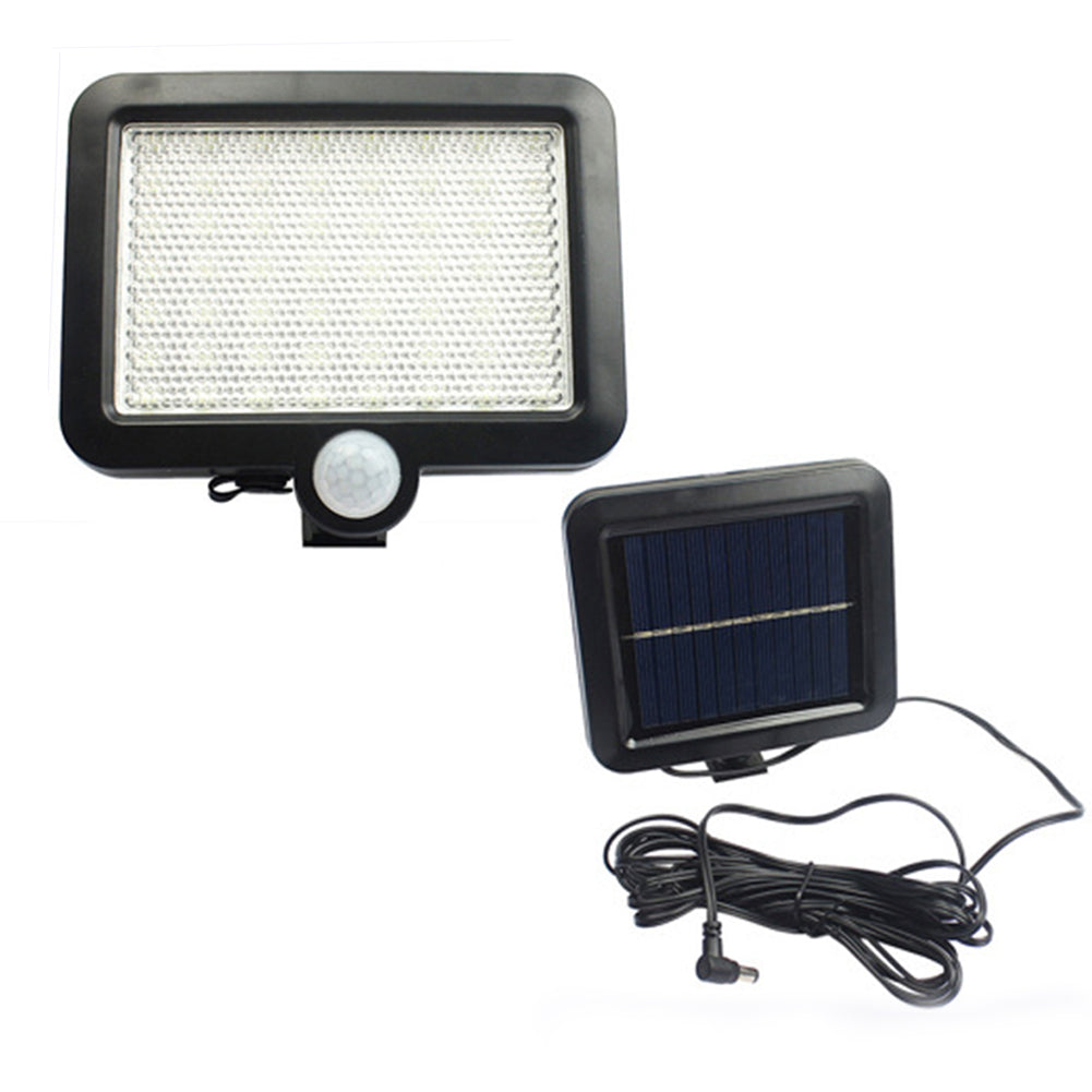 56LED Solar Powered Motion Sensor Wall Light Lamp Outdoor for Patio Yard Garden