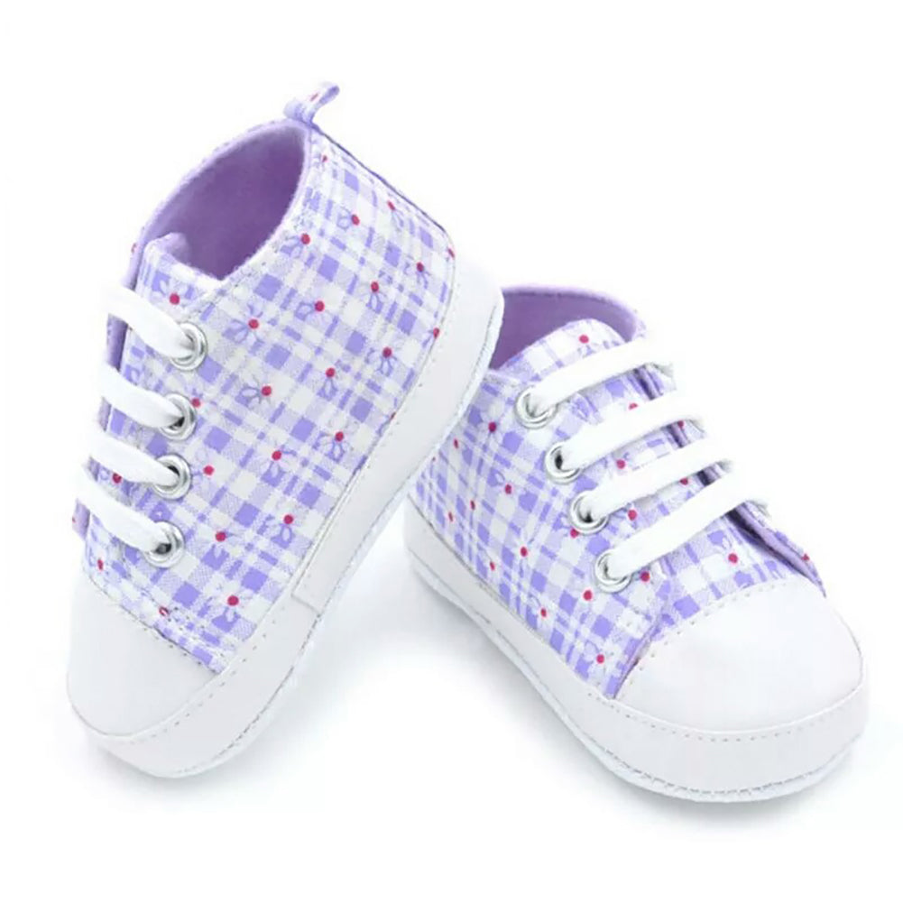 Baby Infants Autumn Summer Breathable Anti-slip Canvas Soft Sole Shoes Sneakers