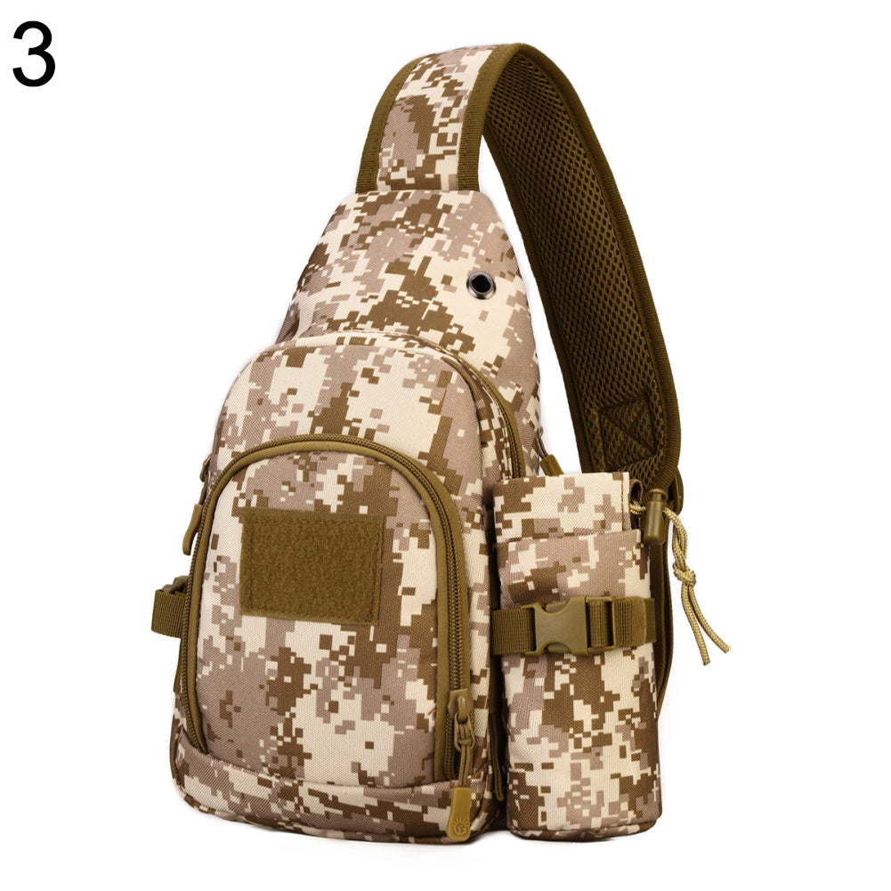 Portable Casual Outdoor Men Large Capacity Shoulder Sling Crossbody Chest Bag