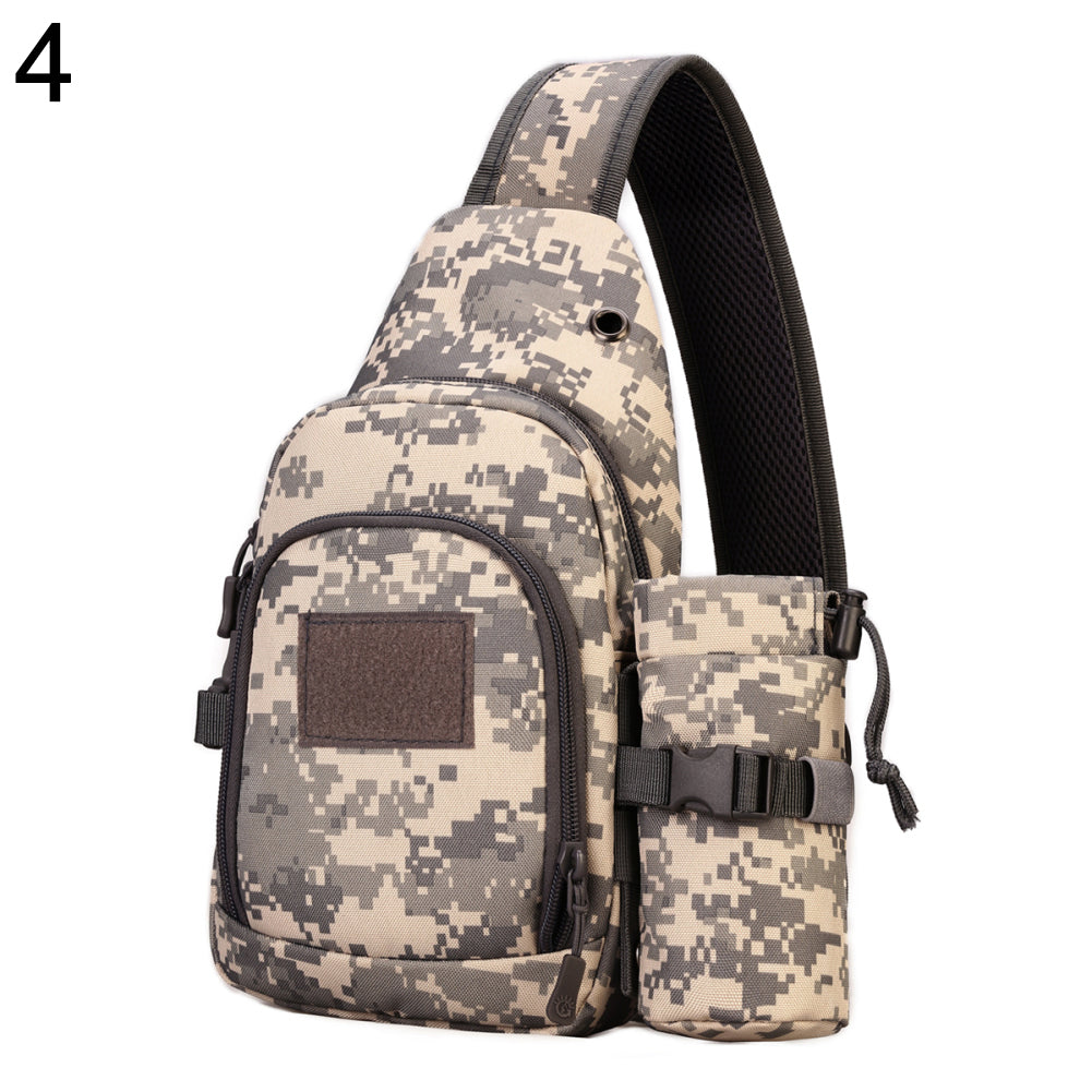 Portable Casual Outdoor Men Large Capacity Shoulder Sling Crossbody Chest Bag