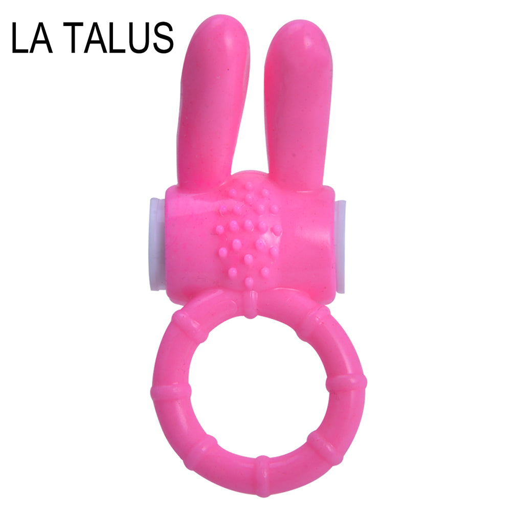 Unisex Adult Sex Toy Rabbit Ear Vibrator Silicone Stimulation Masturbation Tool