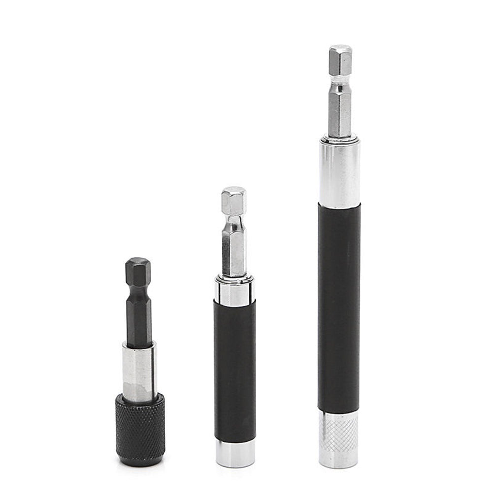 60mm Hex Bit Screwdriver Extension Holder Bar 80/120mm Telescopic Shank Set