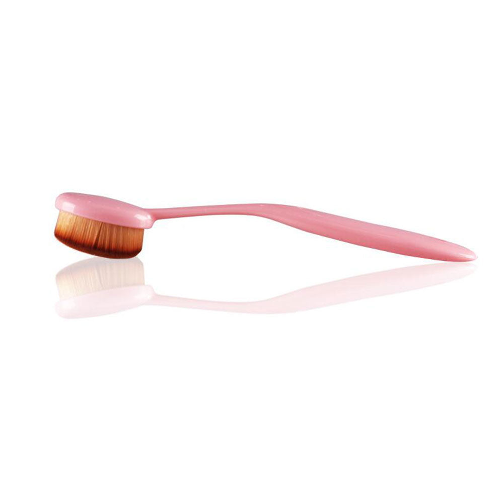 MAANGE Oval Curved Tool Brush Toothbrush Style Makeup Blush Brushes Foundation