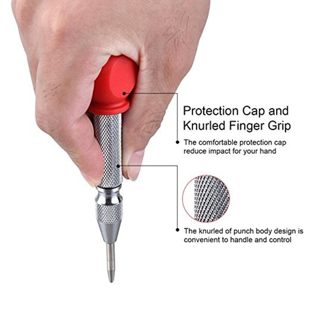 Automatic Center Hole Punch Glass Breaker Tool with Determine Drilling Position