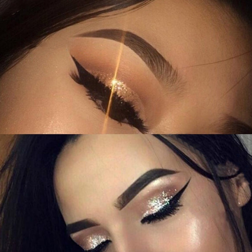 Fashion Glitter Highlighter Shimmer Eye Shadow Face Makeup Women Cosmetic