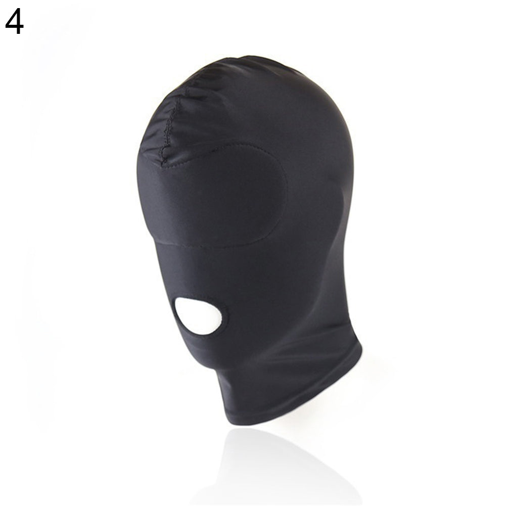 Fetish Harness Head Hood BDSM Slave Game Bondage Restraint Face Mask Sex Toy