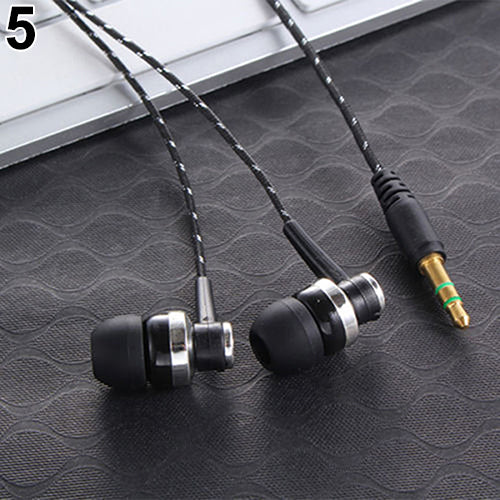 3.5mm Bass Stereo In-Ear Earphone Headphone Headset for iPhone Samsung