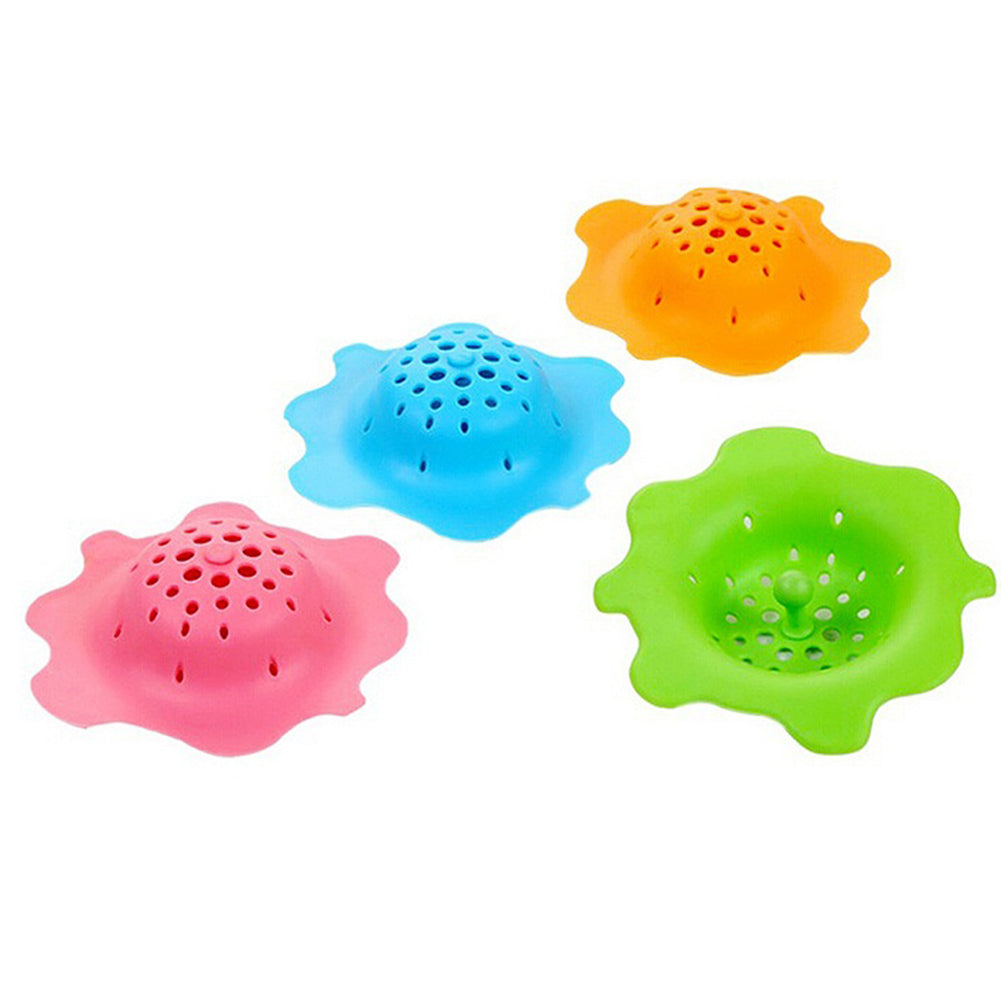 Cute Flower Shape Sink Strainer Waste Disposer Plug Drain Stopper Kitchen Tool