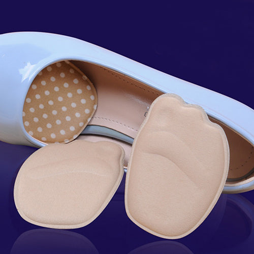 1Pair Foot Care Anti Slip Soft Forefoot Half Insoles Shoe Sponge Cushion Pads