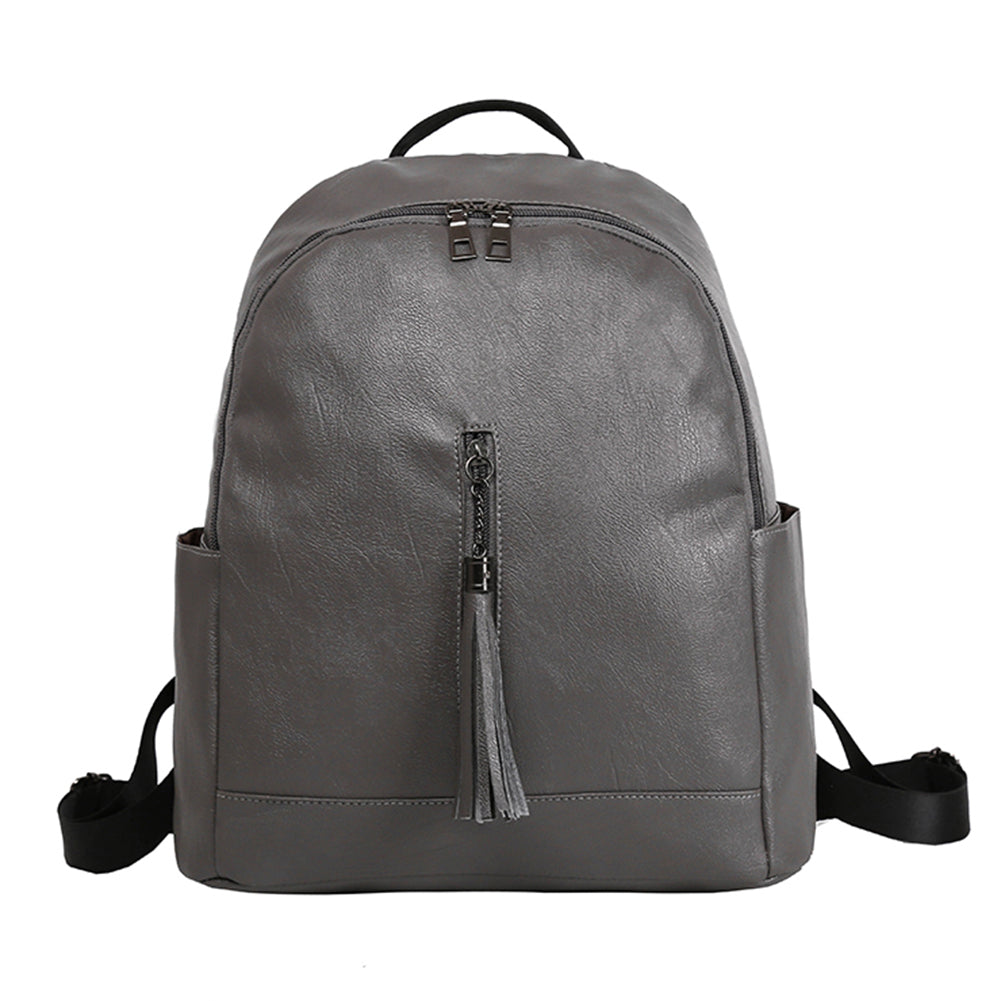 Women Fashion Faux Leather Backpack Casual Lightweight School Travel Daypack