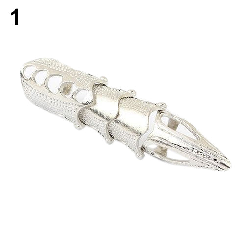 Unisex Gothic Punk Joint Knuckle Full Claw Ring