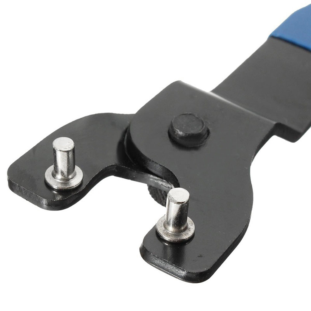 Adjustable Pin Spanner Wrench for Angle Grinder Hubs Arbors Tool Steel Durable