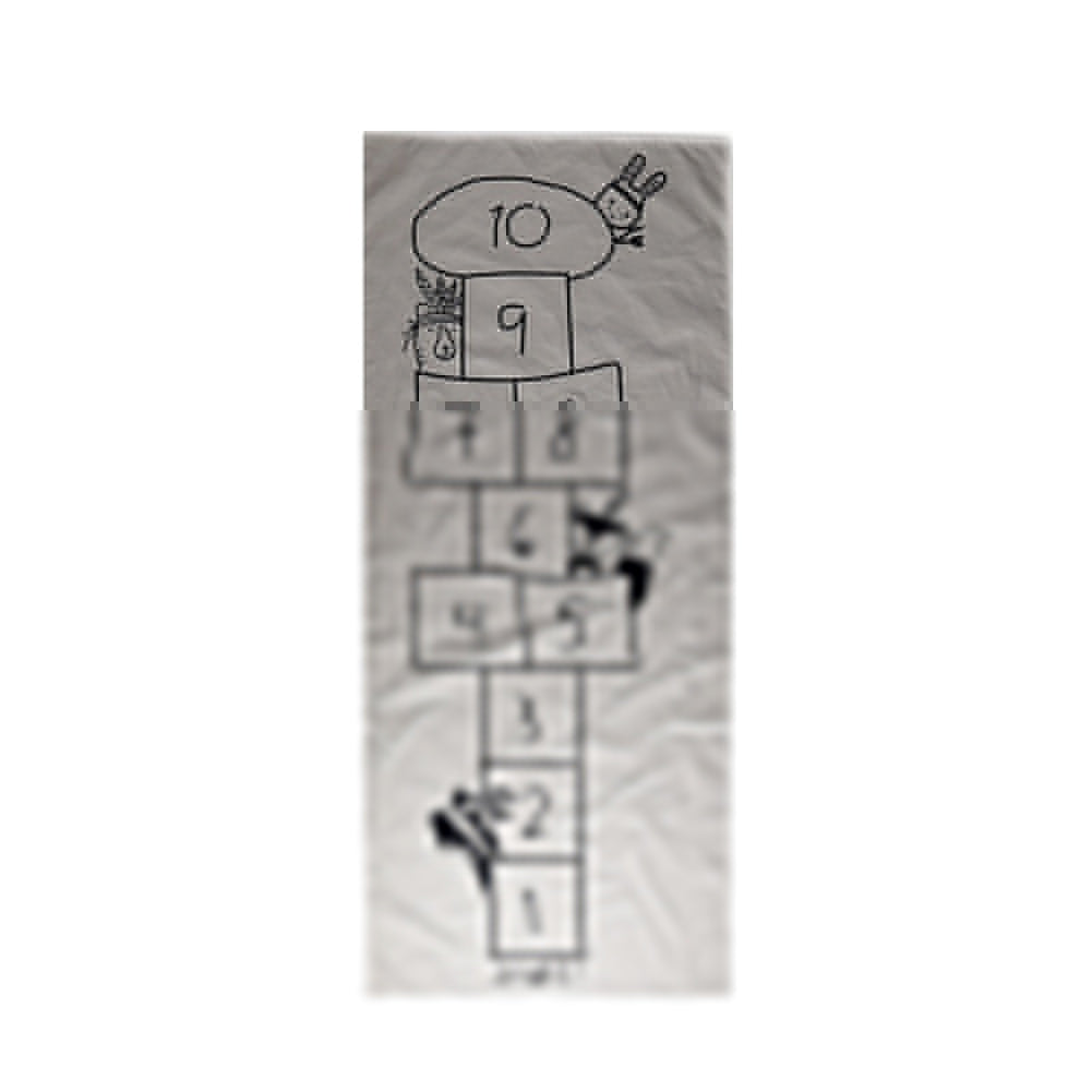 Newborn Infant Learning Carpet Hopscotch Game Rug Baby Crawling Learning Mat