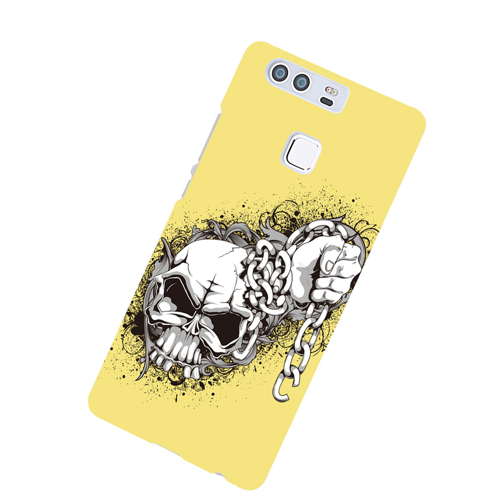 Skull Fist Phone Case Cover for iPhone 7 8 Samsung Galaxy S8 Huawei P9 Mate 8 9