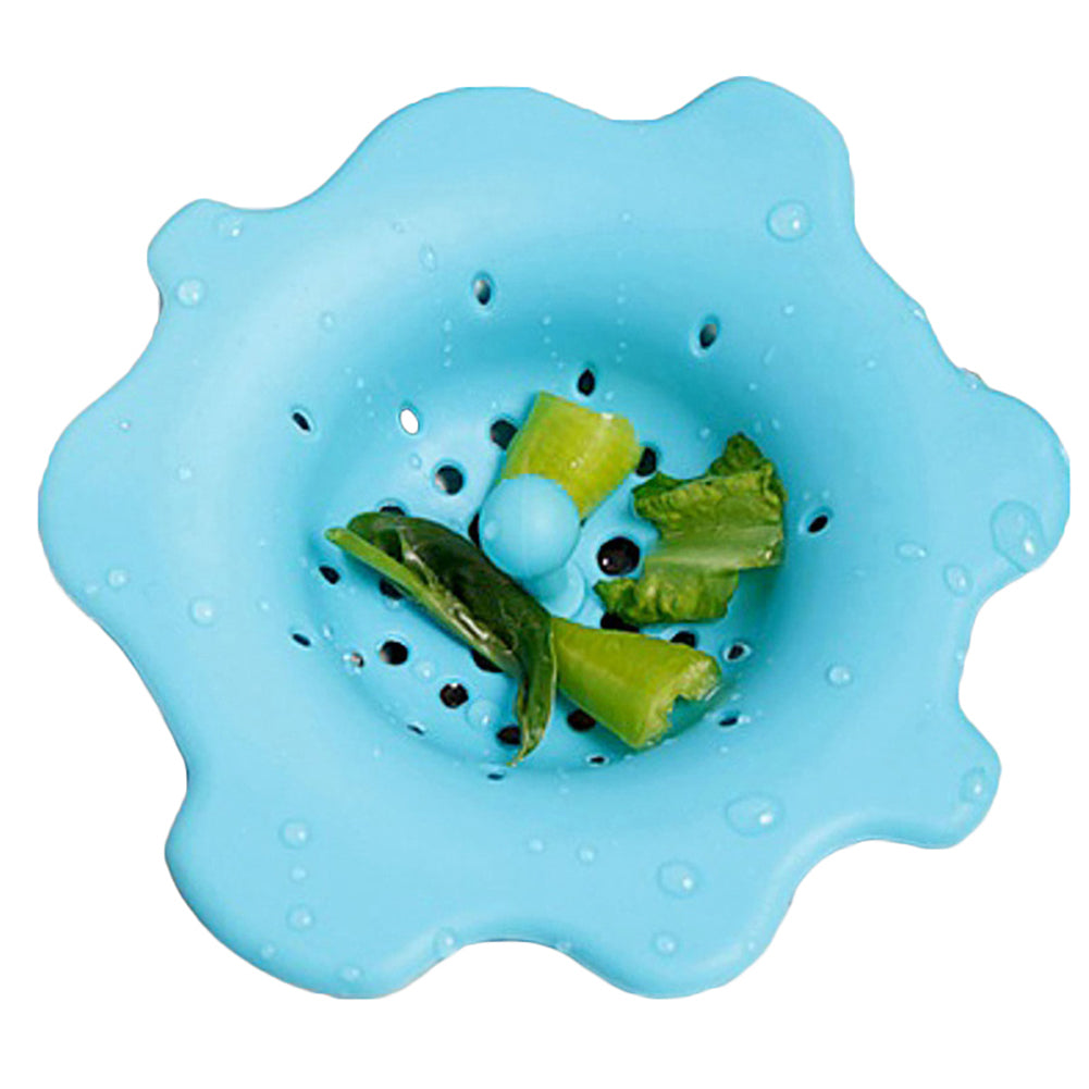 Cute Flower Shape Sink Strainer Waste Disposer Plug Drain Stopper Kitchen Tool
