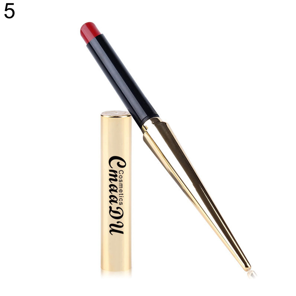 Women Beauty Velvet Matte Lipstick Pencil Pen Waterproof Long Lasting Lip Makeup