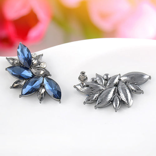 Women Fashion Rhinestone Ear Drop Dangle Stud Earring Jewelry Xmas Gift