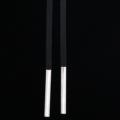 Punk Women Boho Fannel Rope Tube Pandent Choker Long Necklace Gothic Jewelry