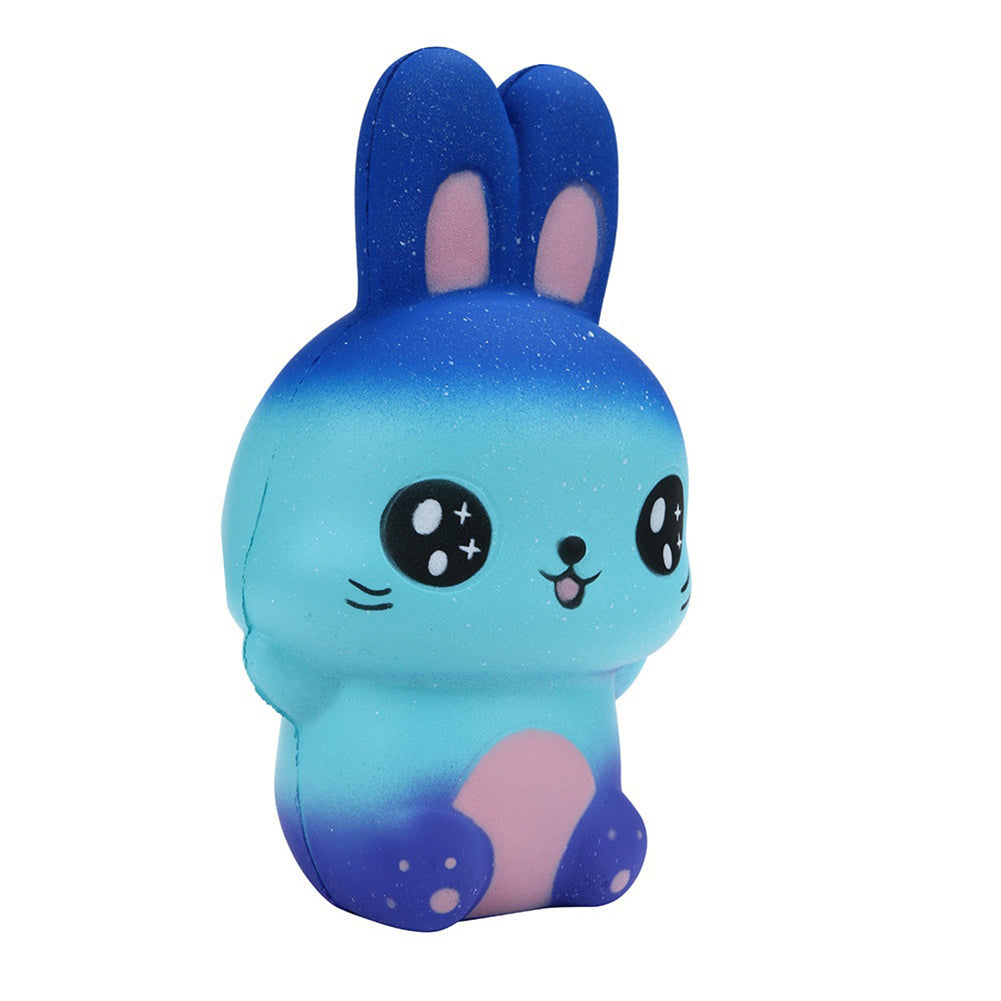 Starry Sky Squishy Rabbit Squeeze Slow Rising Relieve Stress Kids Adult Toy