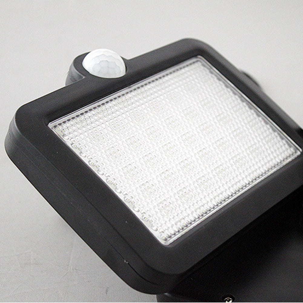 56LED Solar Powered Motion Sensor Wall Light Lamp Outdoor for Patio Yard Garden