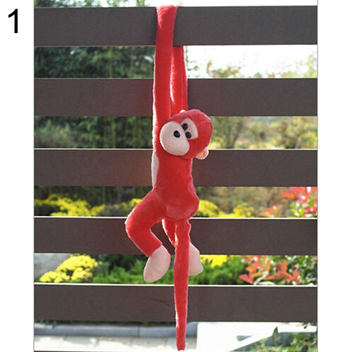 Cute Screech Monkey Plush Long Arm Animal Toy Doll Gibbons Valentine’s Day Gift