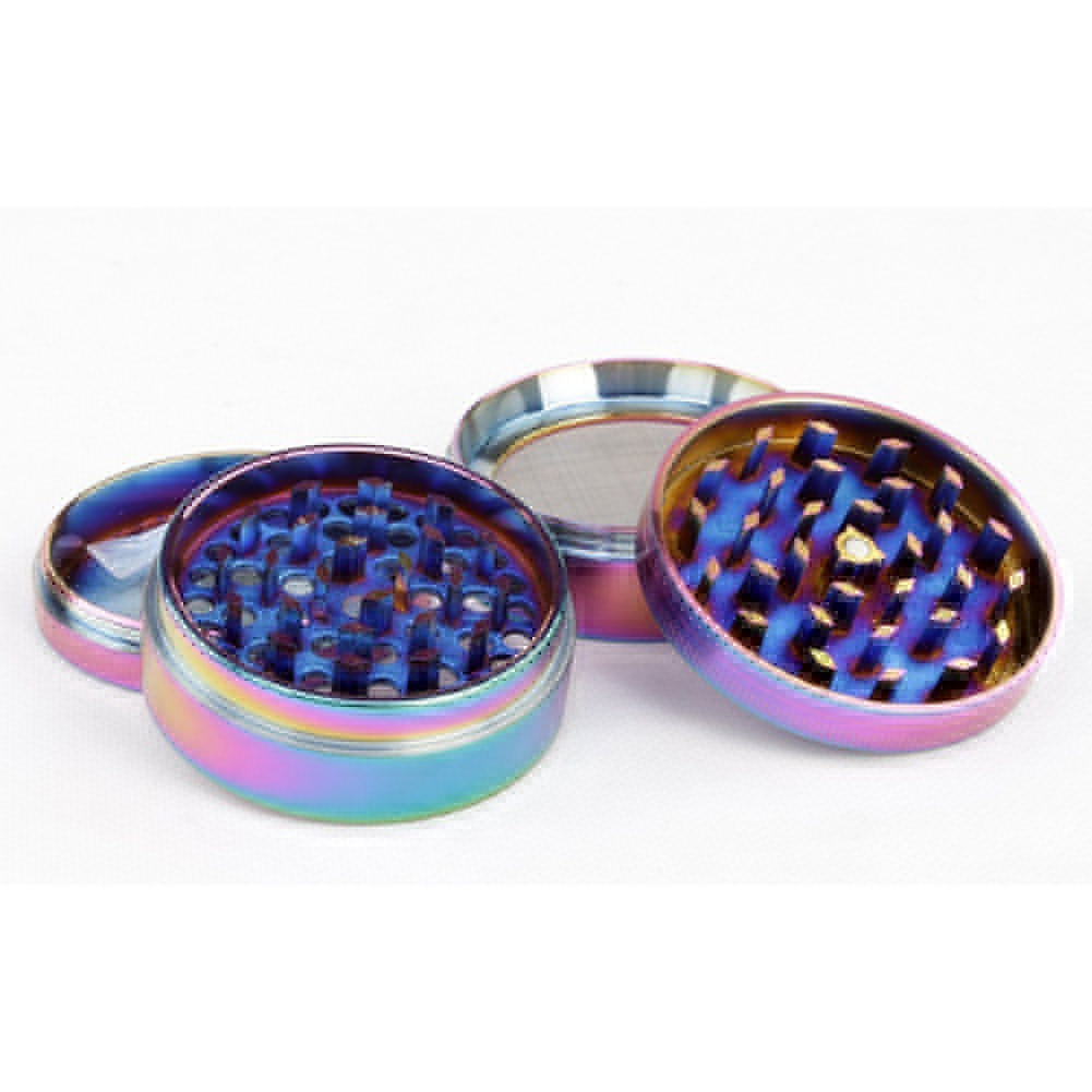 Aluminum Alloy 4 Layers Tobacco Herb Spice Smoke Grinder Crusher Hand Muller