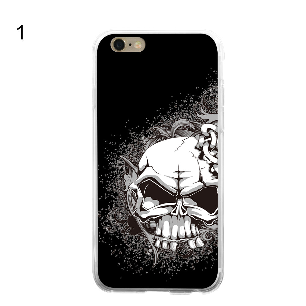 Skull Fist Phone Case Cover for iPhone 7 8 Samsung Galaxy S8 Huawei P9 Mate 8 9