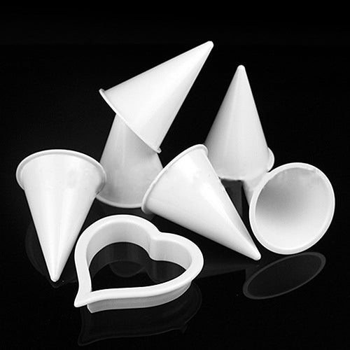7 in 1 Calla Lily Flower Cake Decorating Fondant Plunger Cutter Molds Tool