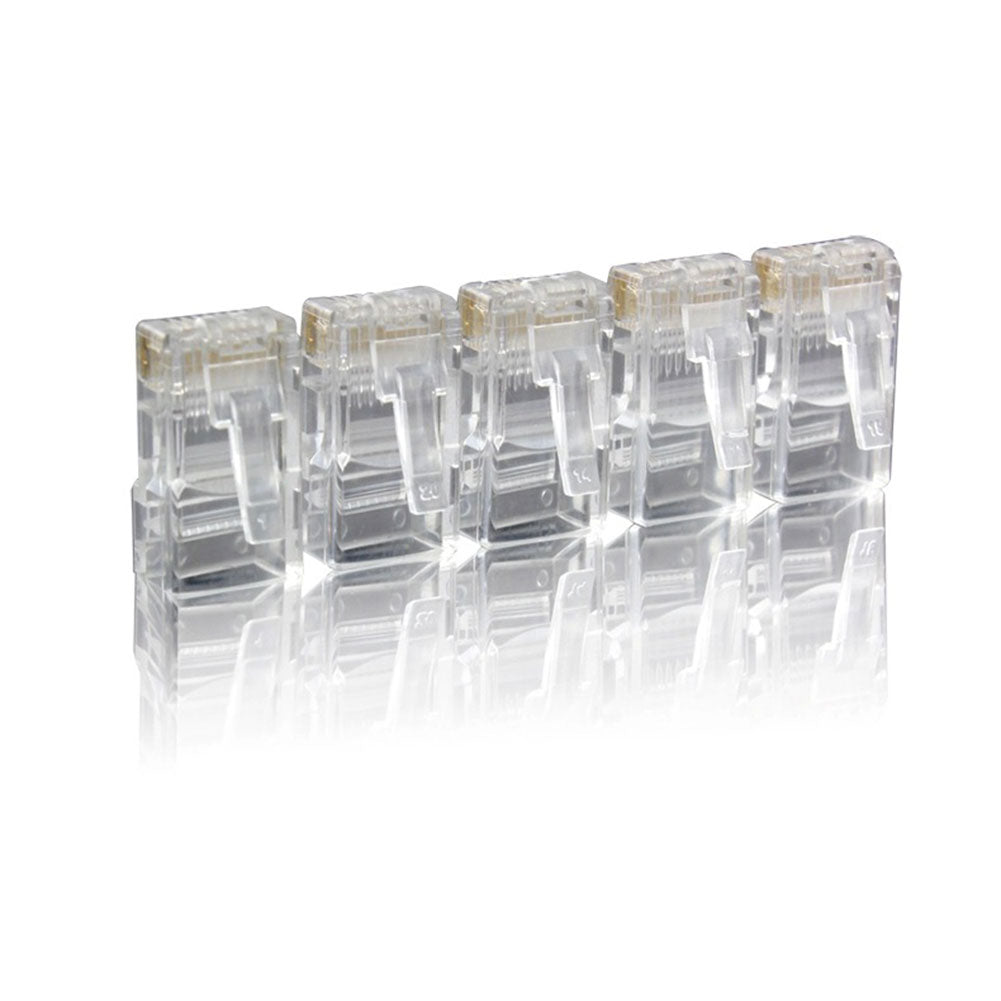 RJ45 RJ-45 Ethernet Cables Module Plug Network Connector for UTP Cat5 Cat5e 8P8C