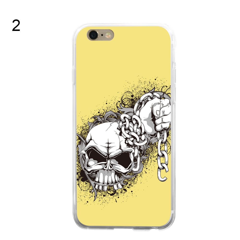 Skull Fist Phone Case Cover for iPhone 7 8 Samsung Galaxy S8 Huawei P9 Mate 8 9