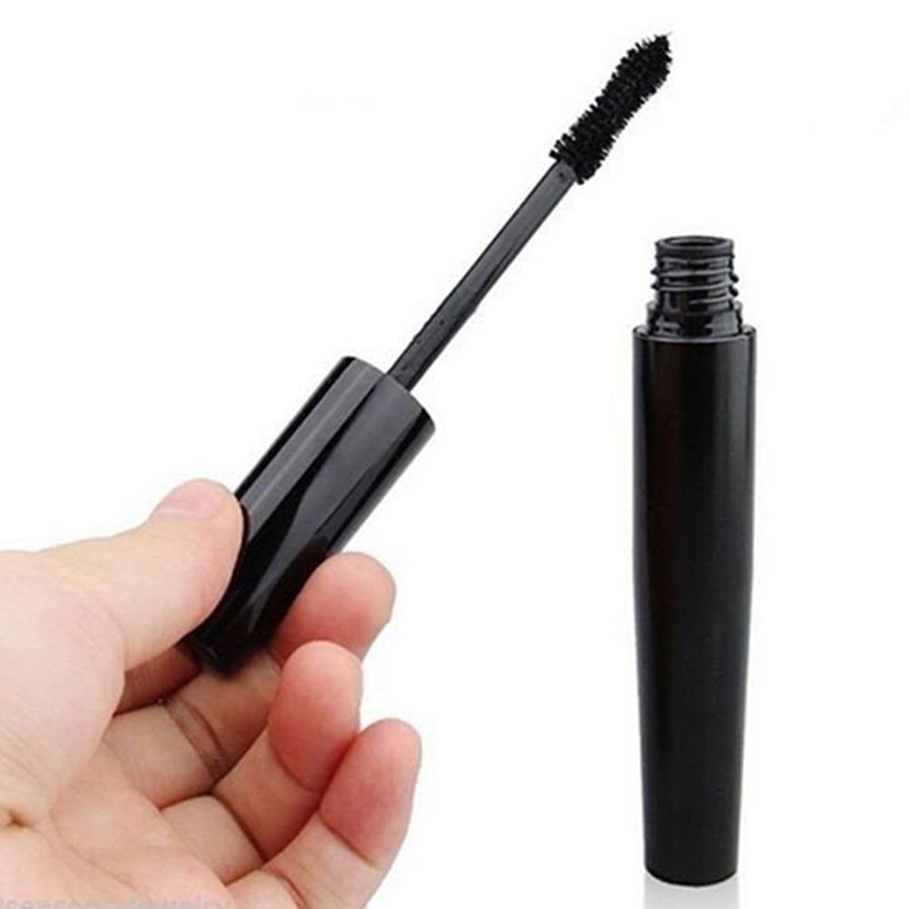 2Pcs Makeup Eyelash Long Curling Fiber 3D Mascara Eye Lashes Extension Black Set