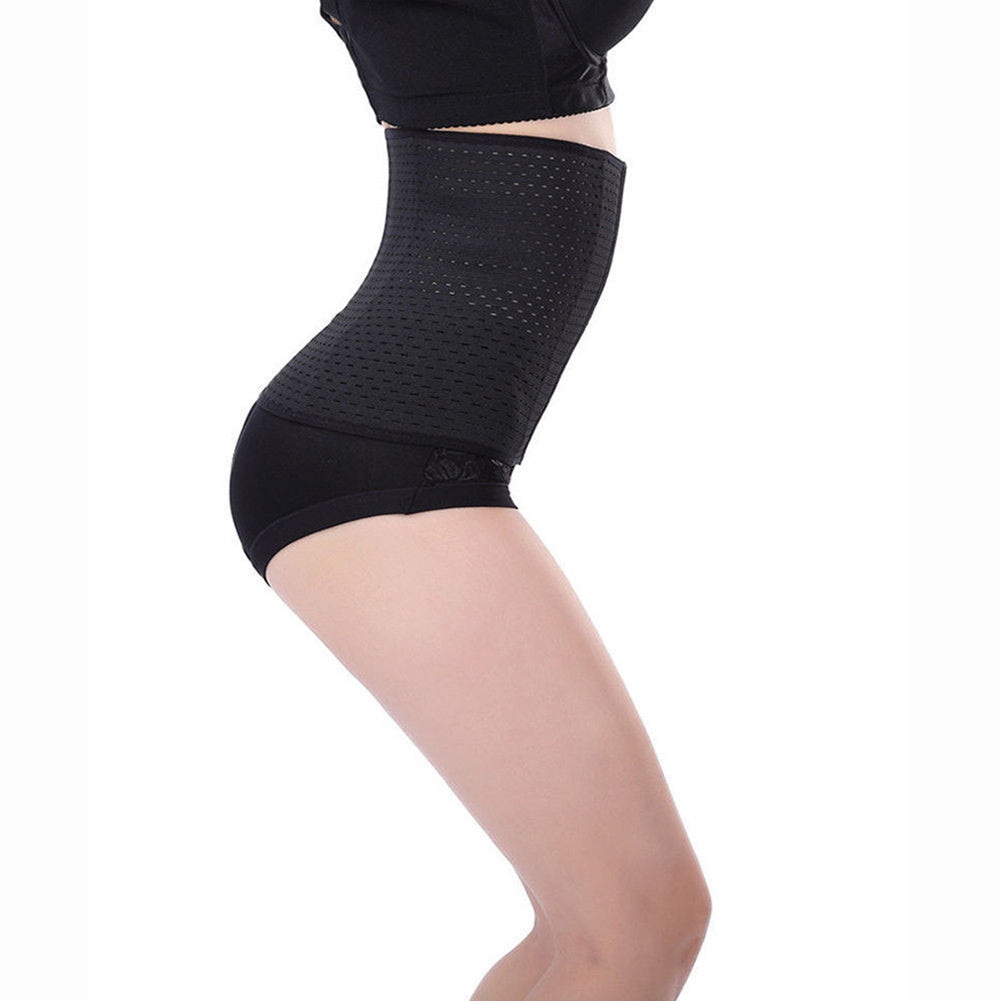 Women Breathable Underbust Corset Waist Tummy Control Trainer Belt Body Shaper