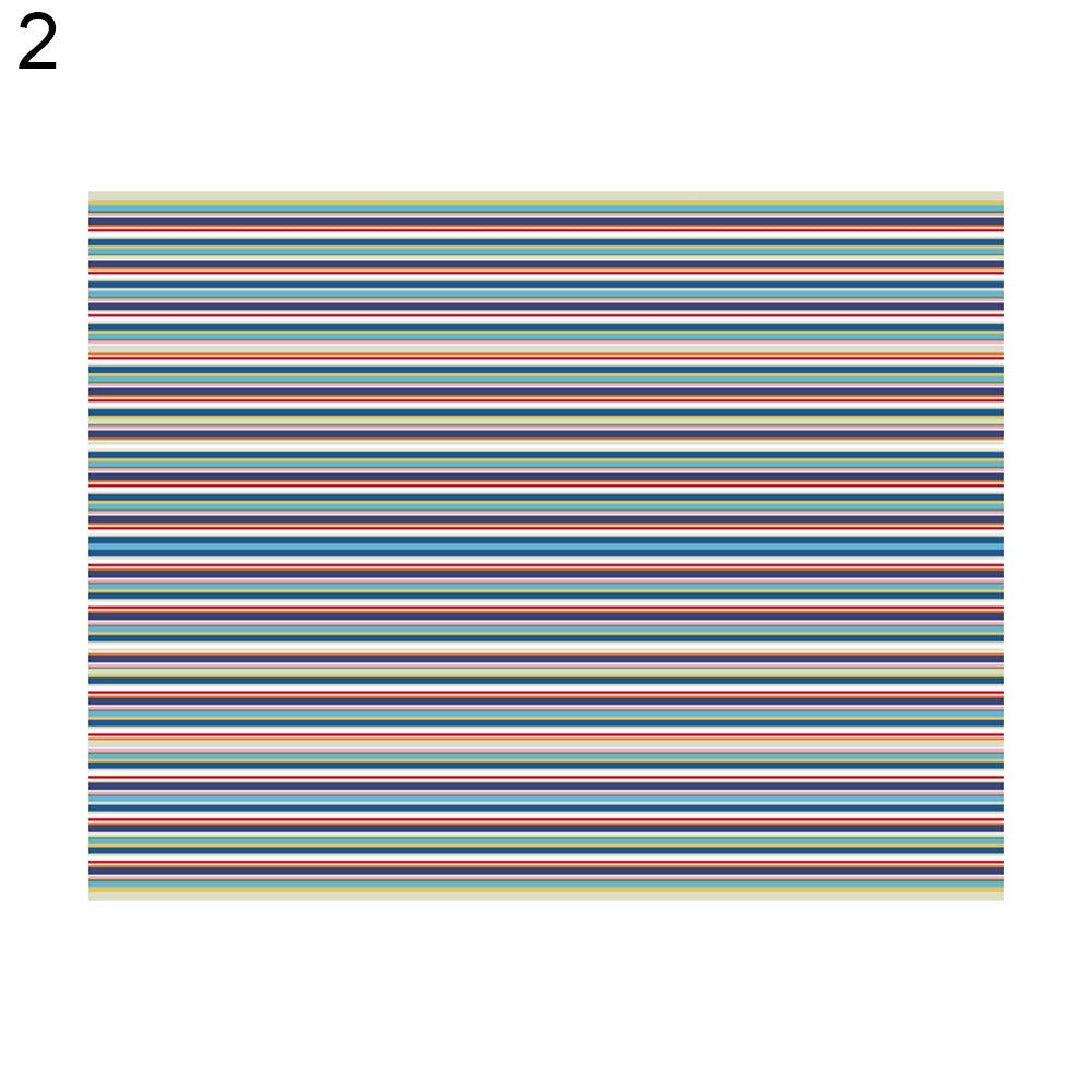 Stripe Pattern Rectangle Tablecloth Table Cover for Banquet Party Home Decor
