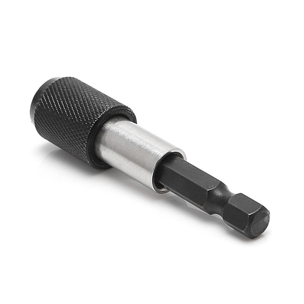 60mm Hex Bit Screwdriver Extension Holder Bar 80/120mm Telescopic Shank Set